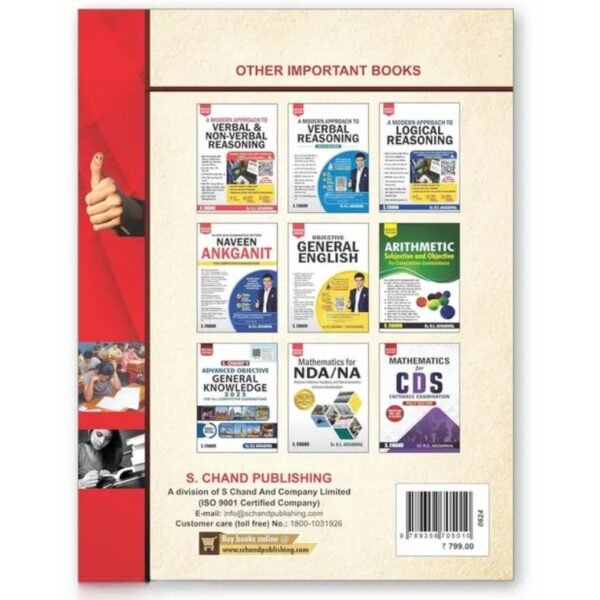 quantitative aptitude book back cover s chand