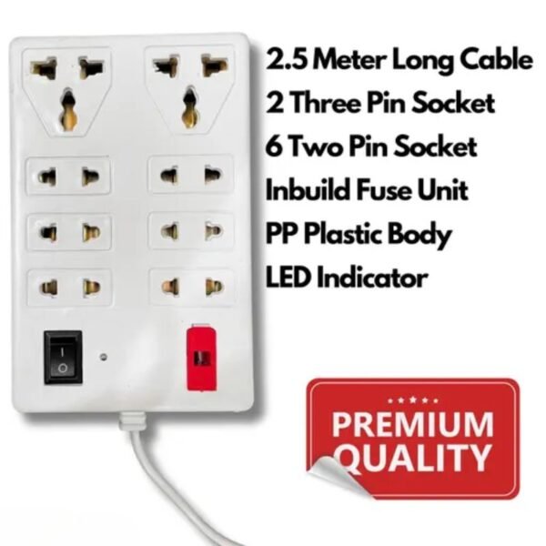 8-socket extension board – feature overview