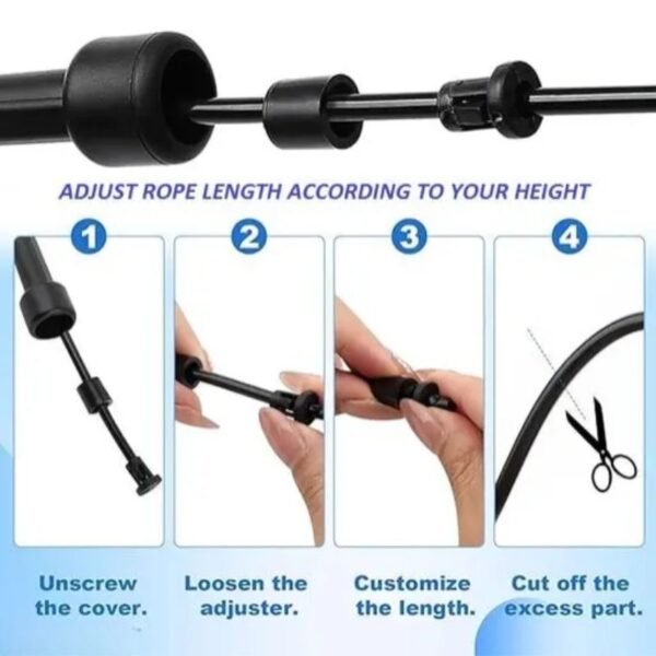Adjustable skipping rope – length customization guide
