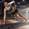 Boldfire push-up bars – muscle target training visual