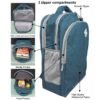 Canvas Travel Laptop Backpack - Image 2