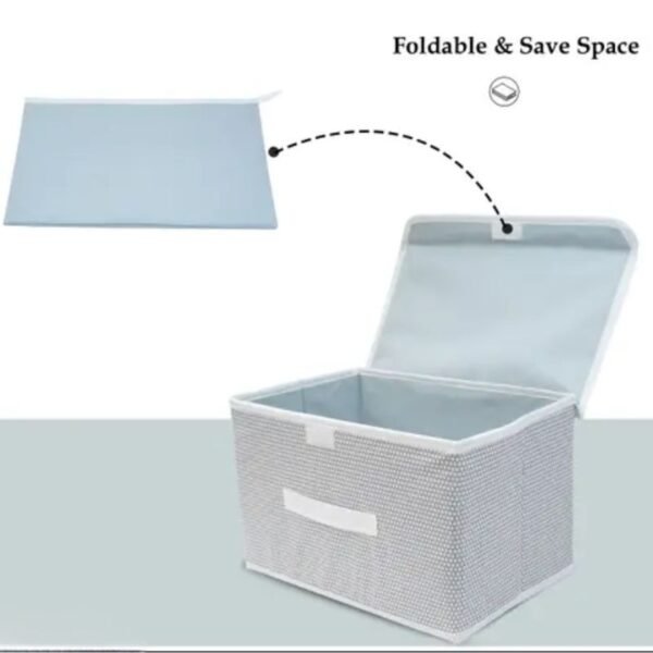 divine foldable storage basket space saving feature