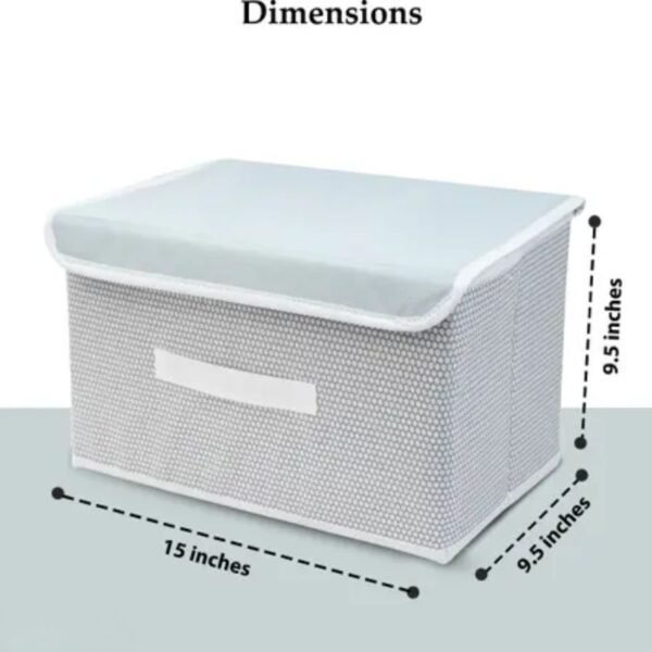 divine storage basket closed with dimensions