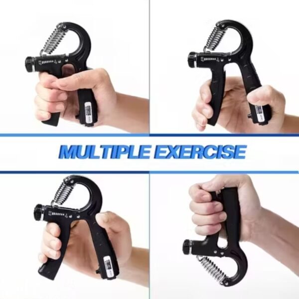 Hand gripper – multiple exercise usage demo