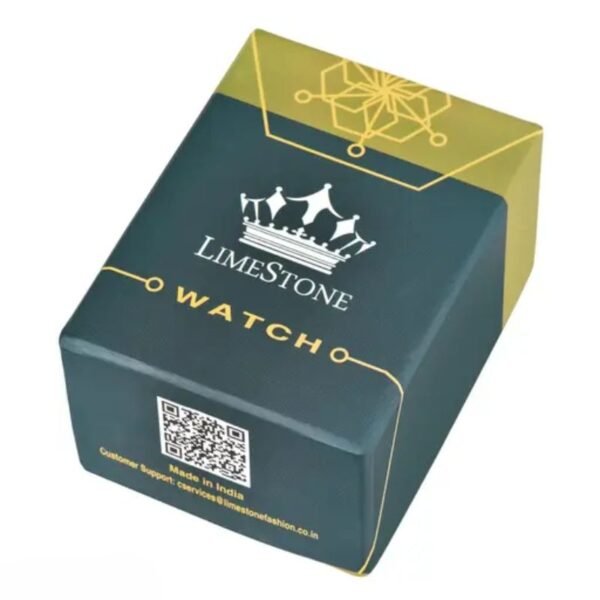 limestone watch original box packaging view