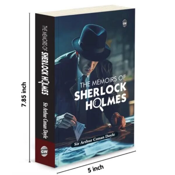 sherlock holmes memoirs book compact size display
