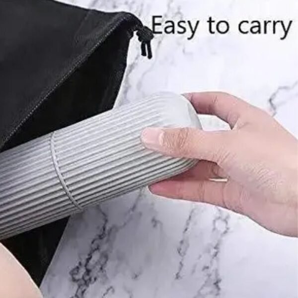 travel toothbrush case portable storage display