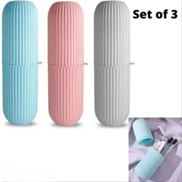 Travel Toothbrush Case Set