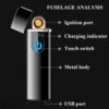 USB touch lighter – function demo